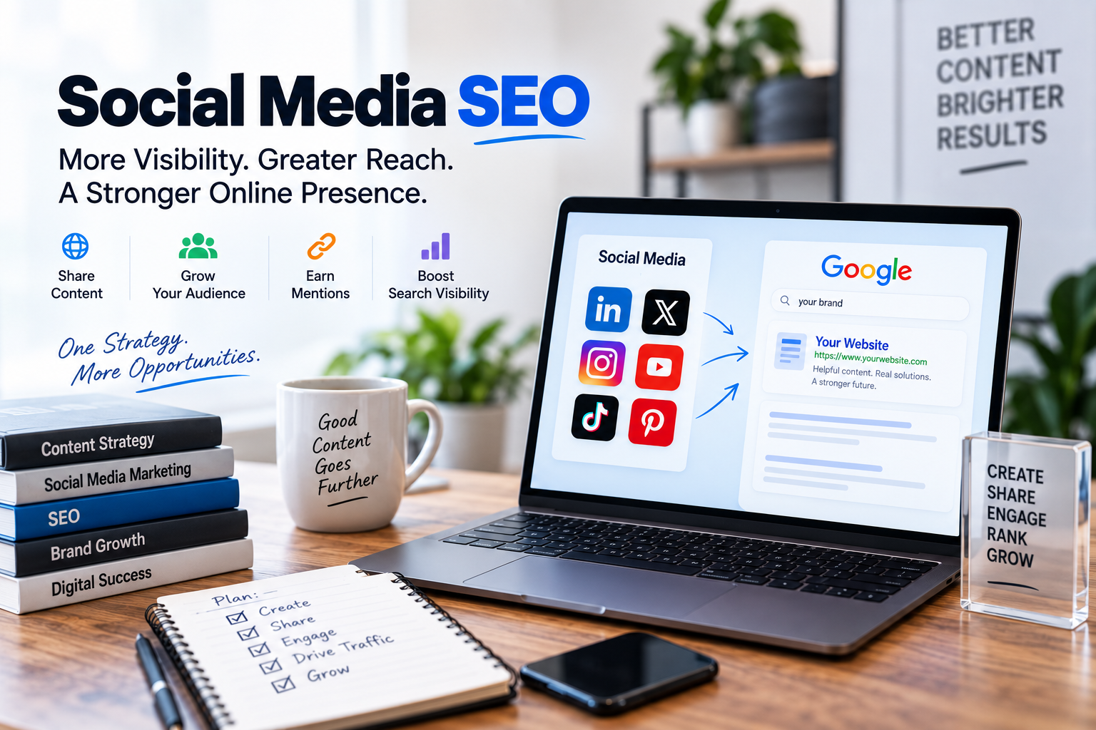 Social media SEO