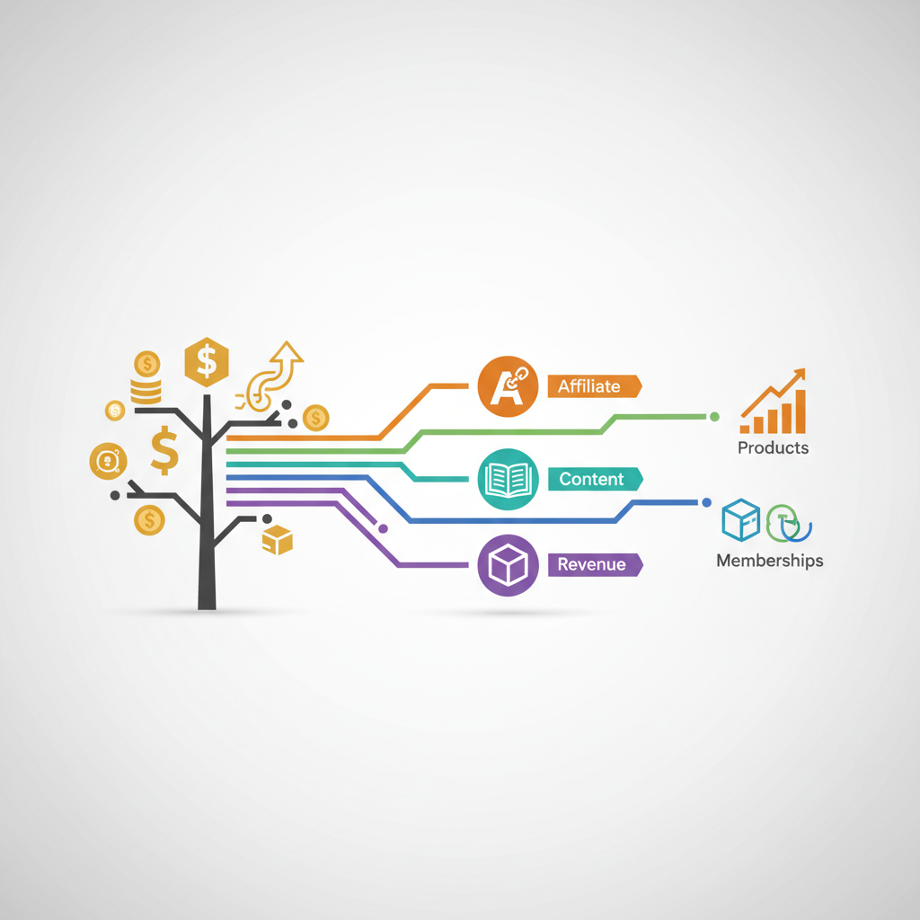 Diversify blog revenue: proven steps to stop relying on one ad or affiliate program and build multiple income streams—ads, affiliates, products, memberships—for sustainable growth.