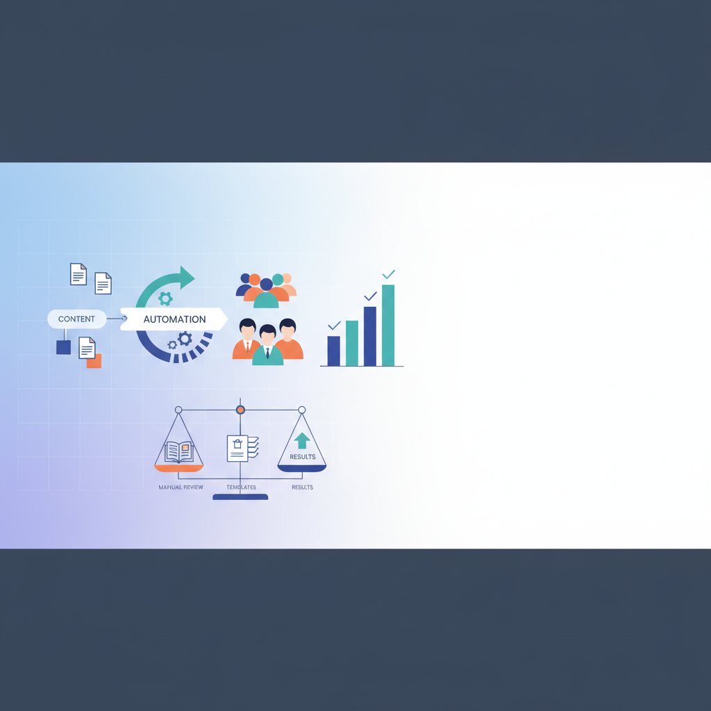 Marketing case study: How teams reduced repetitive tasks and scaled consistent campaigns with marketing automation—trade-offs between manual review, templates, and results.