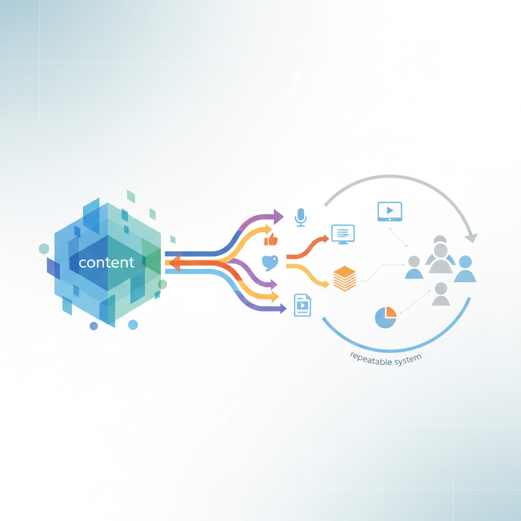 Scale high-impact content without burning resources: build a repeatable content system to sustain a steady stream of impactful assets across teams and channels.