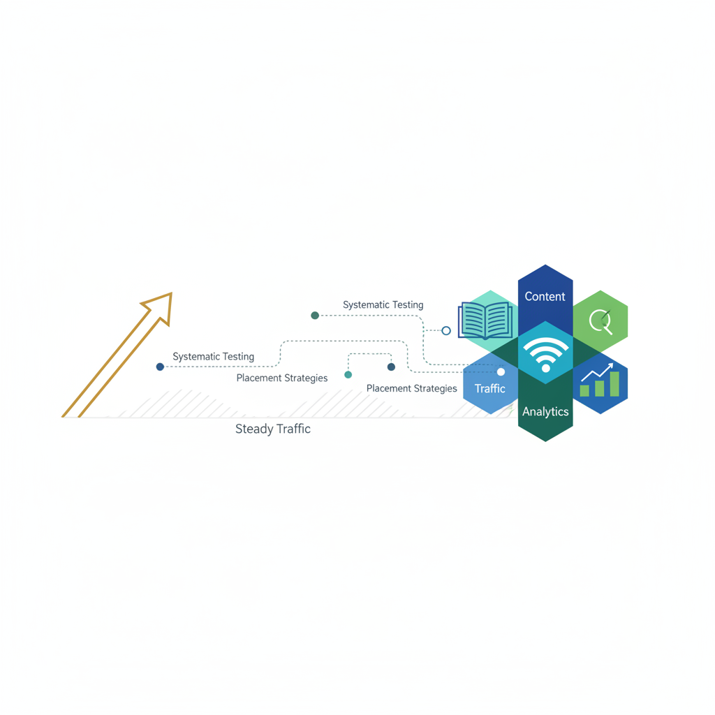 Increase ad revenue from ad networks: systematic testing, placement strategies and network comparison to turn steady traffic into higher ad earnings.