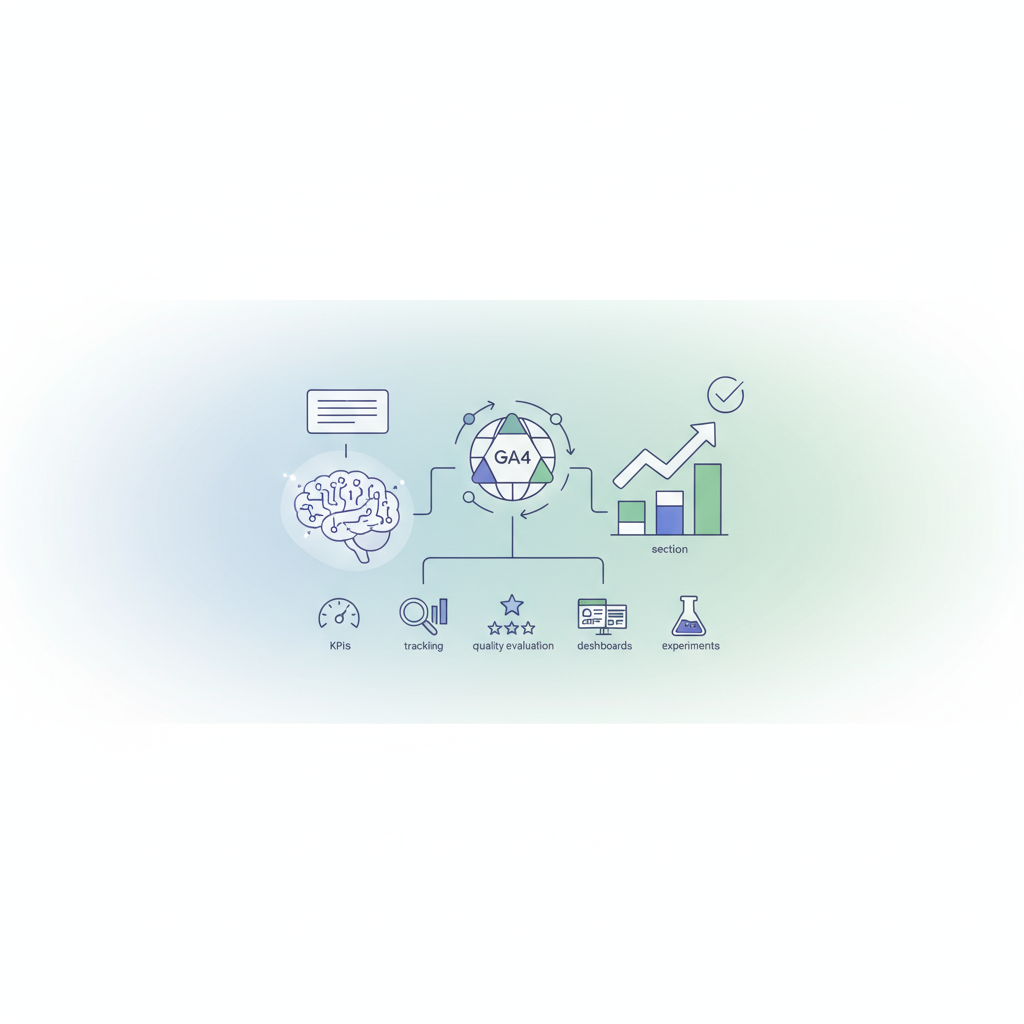 Measure AI-generated content: a practical guide to KPIs, tracking, quality evaluation, dashboards and experiments to move AI drafts into published content fast.