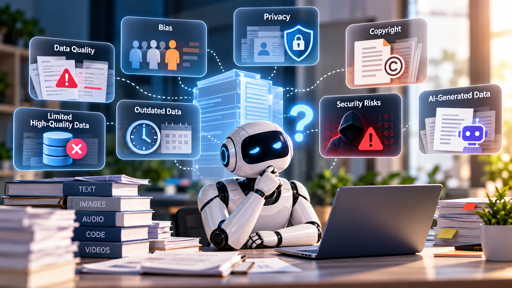 What Challenges Does Generative AI Face With Respect to Data