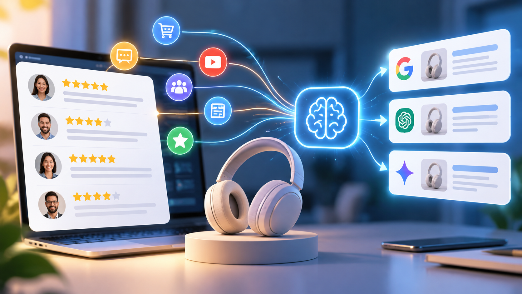 How Do Product Reviews Impact AI Search Visibility